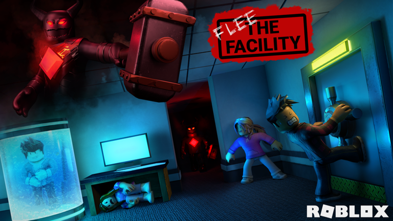 Flee the Facility official Roblox cover art